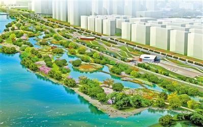 54萬平方米 雁灘濕地公園“入畫來”！