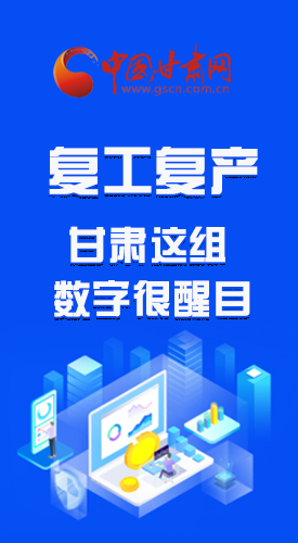 圖解|甘肅復(fù)工復(fù)產(chǎn)有多拼，看看這組數(shù)字就知道了 