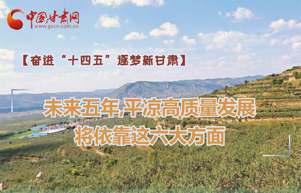 【奮進(jìn)“十四五”逐夢新甘肅】未來五年，平?jīng)龈哔|(zhì)量發(fā)展將依靠這六大方面