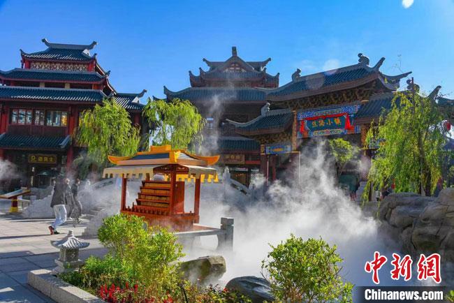 圖為嘉峪關(guān)方特歡樂世界。(資料圖) 趙海宏 攝