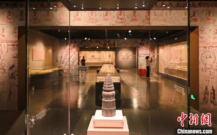 百余件敦煌文物杭州展出：含多件國(guó)寶級(jí)文物見證文明交流